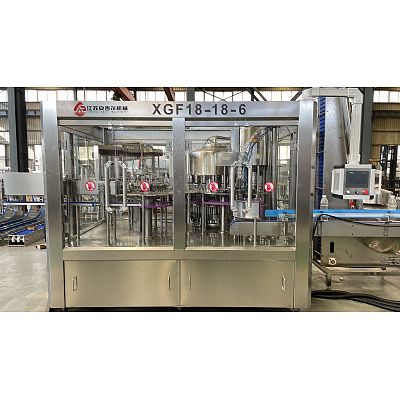 6000 bottles/hour bottled water filling machine