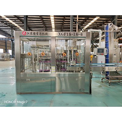 6000 bottles/hour bottled water filling machine